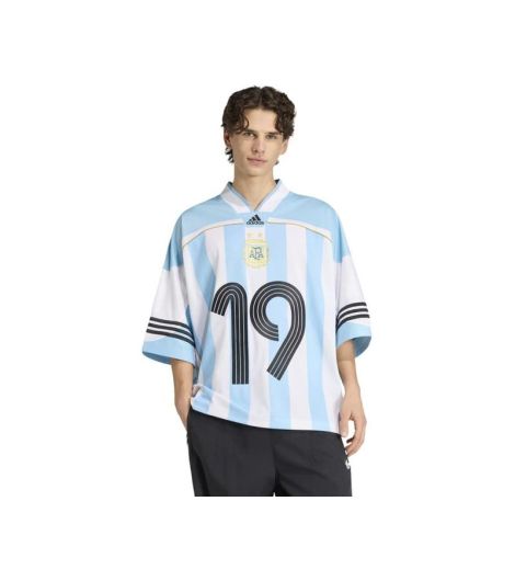 ADIDAS MEN'S BRINGBACK REMIXED ARGENTINA JERSEY