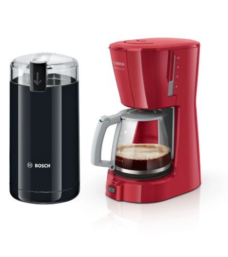 Bosch TKA3A034 Drip Coffee Maker Red