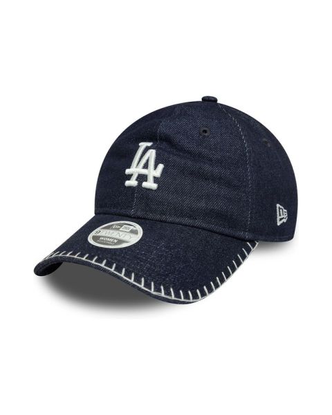 New Era Los Angeles Dodgers Denim Stitch Women's 9TWENTY Adjustable Cap