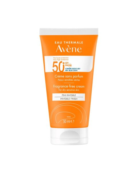 Eau Thermale Avene Fragrance-Free Cream Spf 50+ 50ml