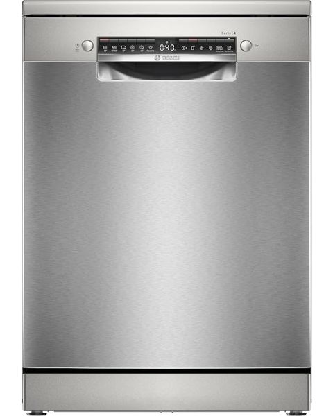 Bosch Freestanding Dishwasher SMS4HMI25M - Silver Inox