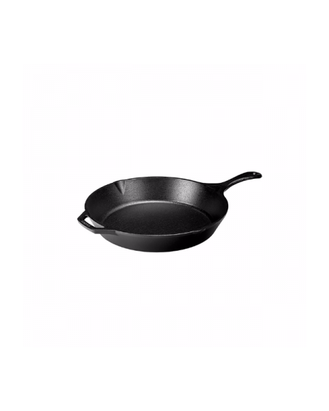 مقلاة حديد زهر محنكة 13.25 إنش من Lodge