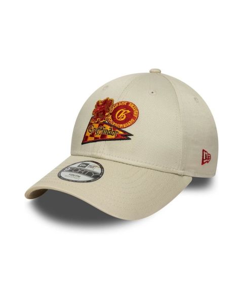 New Era X Harry Potter Hogwarts Youth Beige 9Forty Adjustable Cap