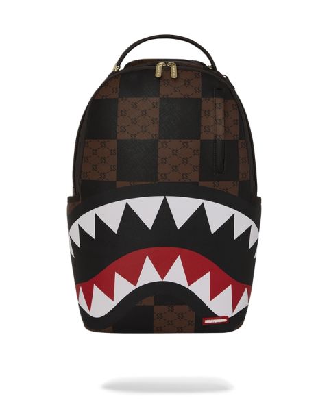 Sprayground Enlarged Check Paris Dlxsv Backpack