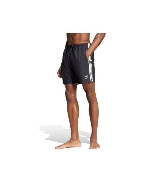 Adidas Adicolor 3-Stripes 8-Inch Men's Swim Shorts
