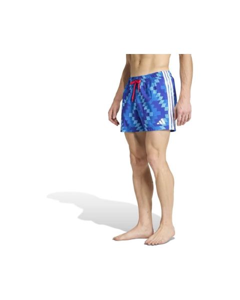 Adidas Football-Inspired Graphic Men's Swim Shorts 5-Inch