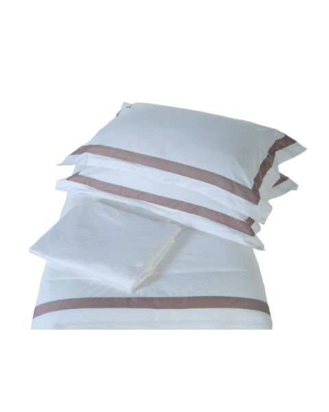 King
Cotton Border Bedding Set - White