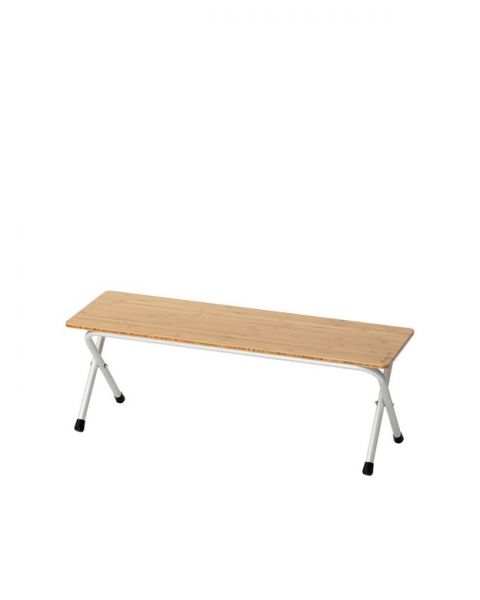 Snow Peak Folding Shelf Long Bamboo Top