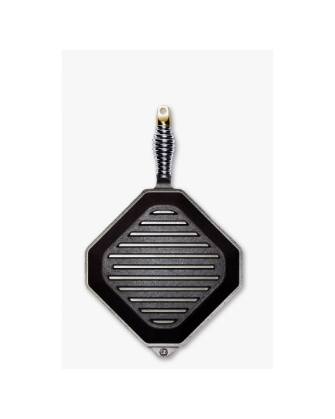 Finex Grill Pan Cast Iron, G10-10001, 10 Inches - Golden Bronze