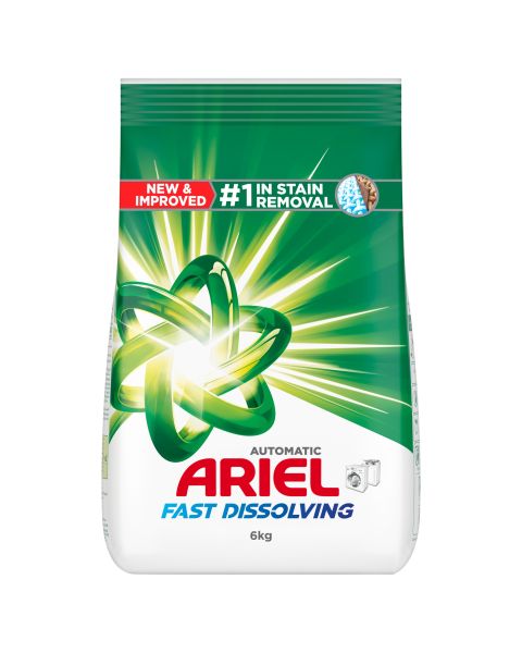 Ariel Low Set Original 6KG Fast Dissolving Tick