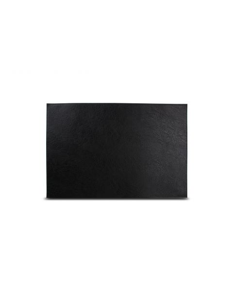 Tabletop Leather Placemat 30x45 cm - Black