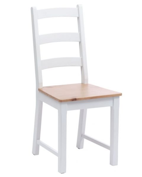 كرسي طعام VISLINGE - بيج/أبيض