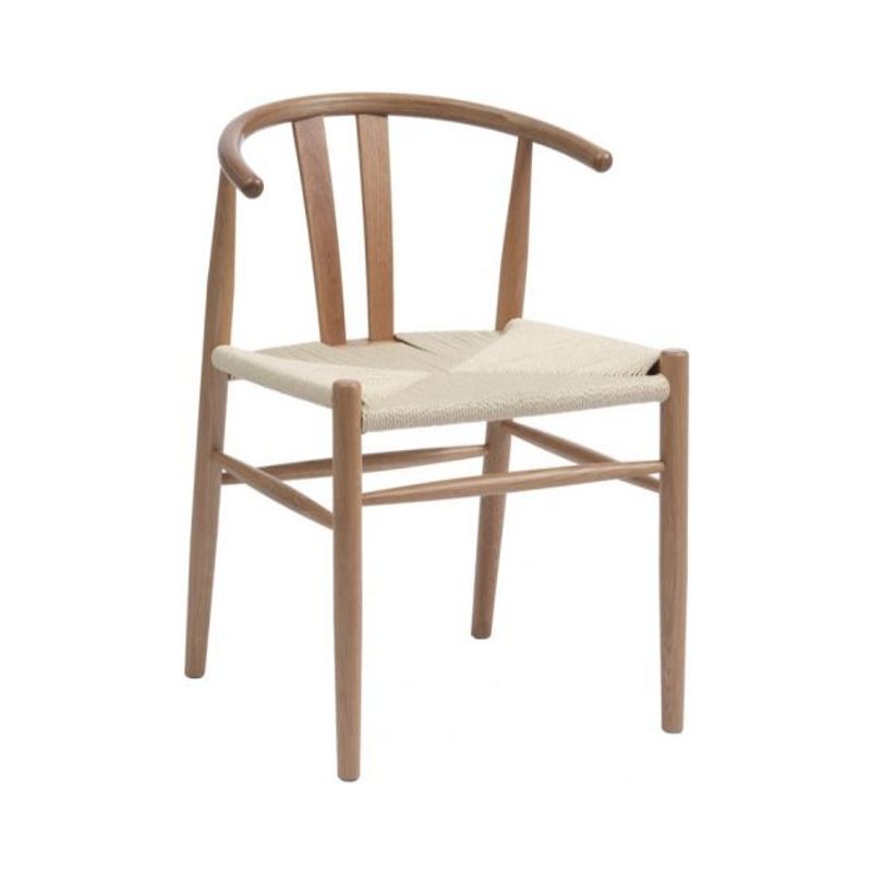 Dining chair GUDERUP oak/natural