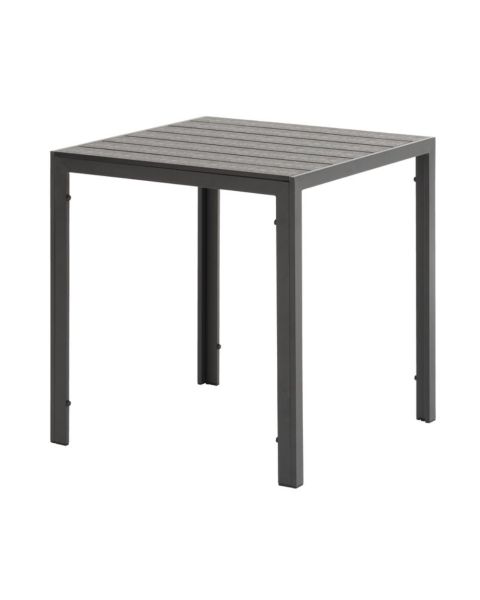 طاولة حديقة JERSORE - مقاس 70 × 70 سم، أسود