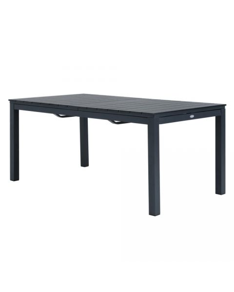 طاولة حديقة VATTRUP - مقاس 95×170×273 سم، أسود