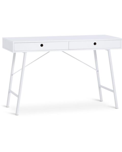 مكتب STENVAD بدرجين - مقاس 48×120، أبيض