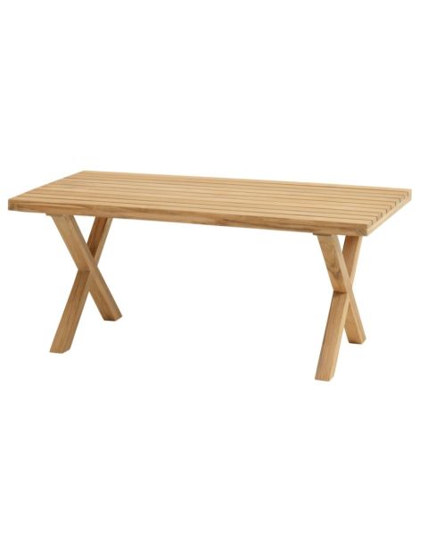 LILLESAND W50xL100  طاولة خارجية من خشب الساج 