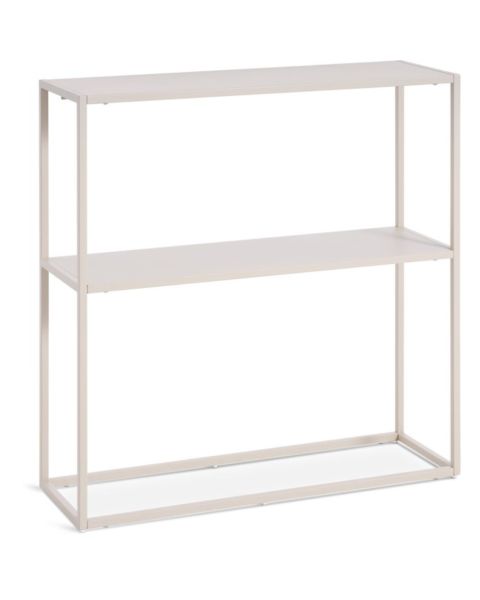 Console table VIRUM 26x80 w/shelf beige