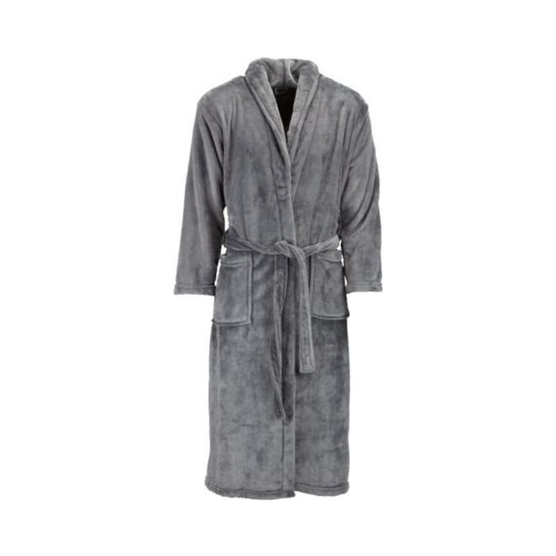 Bathrobe LERUM S/M dark grey