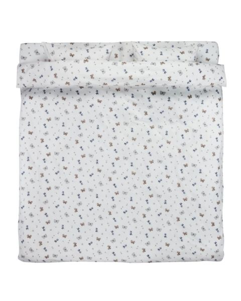 Duvet cover set with sheet JULIA 200x220 white