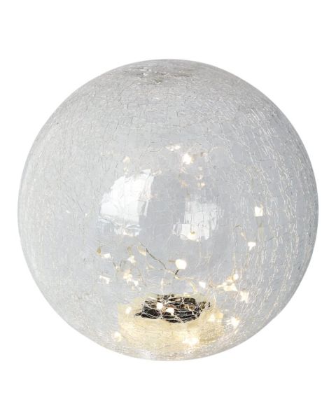 مصباح HAVSVALE بالطاقة الشمسية - قطر 20 سم× ارتفاع 29 سم، شفاف