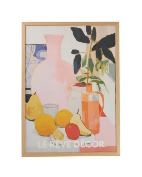 إطار صورة TORD - مقاس 50×70 سم، خشب فاتح