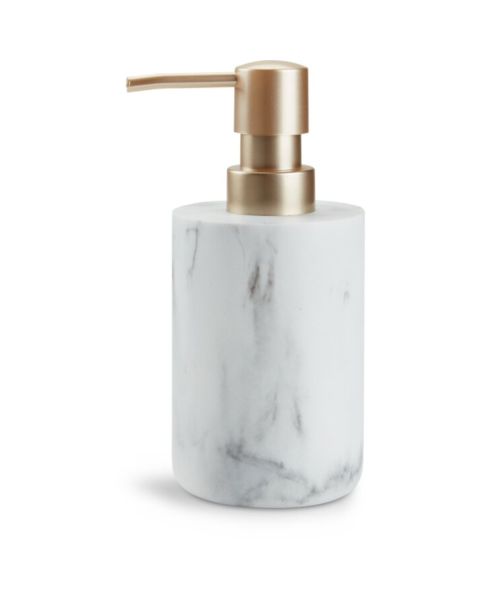 موزع صابون BERGHEM بتصميم رخامي