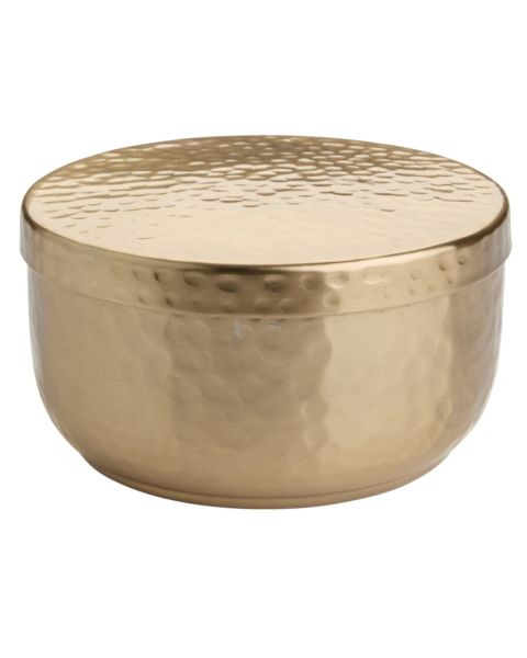 مرطبان تخزين TENHULT قطر 11x ارتفاع 6 سم - لون ذهبي