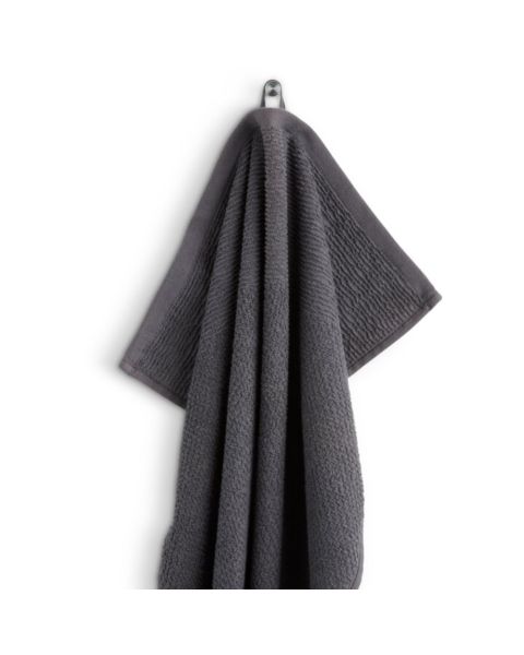 منشفة يدين GISTAD - مقاس 50×90 - رمادي قاتم