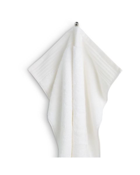 منشفة يدين SORUNDA من تشكيلة KRONBORG - مقاس 50×100 - أبيض