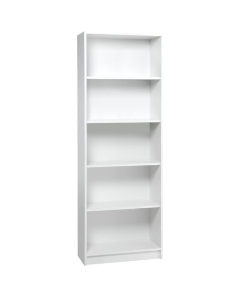 خزانة كتب HORSENS بـ5 أرفف - أبيض