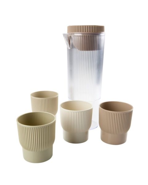 إبريق TJIM - سعة 1.1 ليتر، قطعة واحدة، تصاميم متنوعة