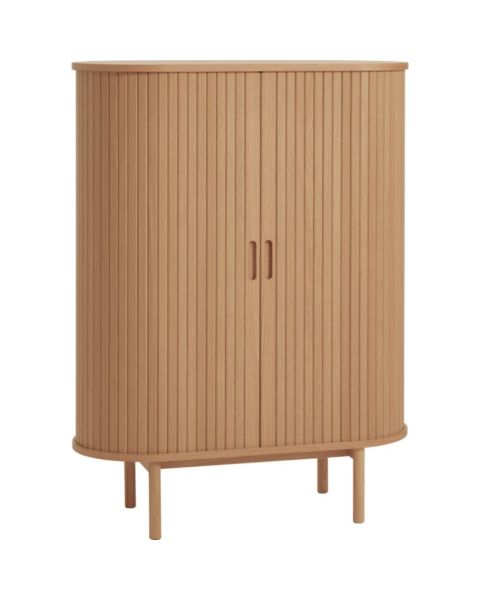 خزانة LYNGVIG بابين بنظام الشرائح - أبعاد 90 سم، بلوط