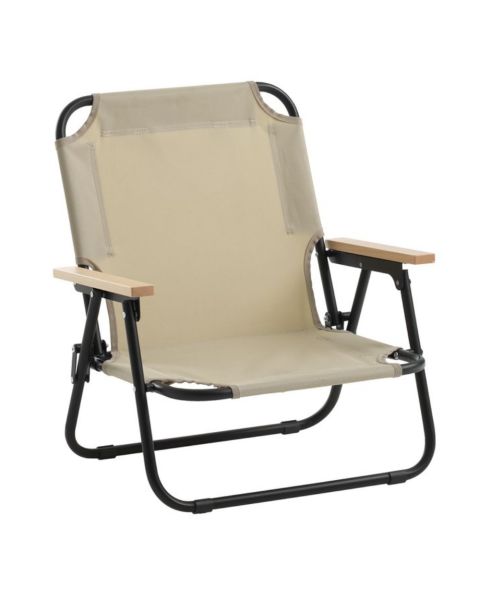 كرسي شاطئ ADELENG - أخضر شاحب