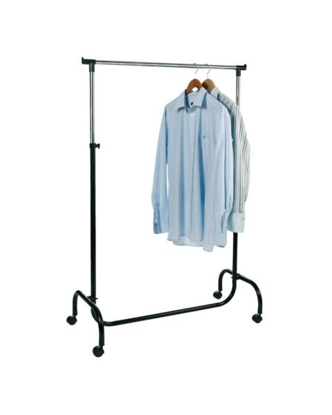 حامل تعليق ملابس JERSLEV - أسود/فضي كروم