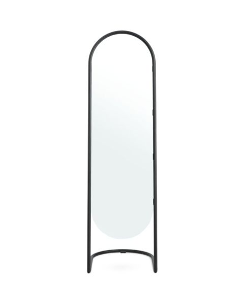 Dressing mirror SPANG 45x155 black