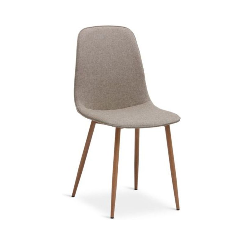 Dining chair BISTRUP sand/oak
