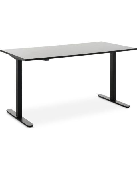 مكتب واقف SVANEKE - مقاس 80×160 - أسود