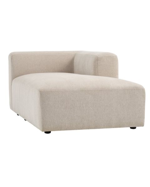 وحدة صوفا SKEJBY كرسي استلقاء جهة اليمين - نسيج أصفر رملي