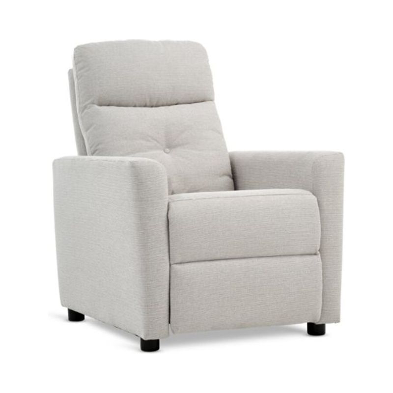 Recliner VEJLBY light sand fabric