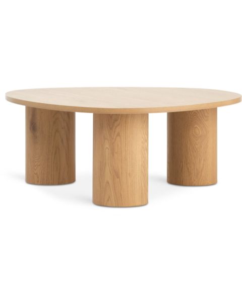 طاولة قهوة RAVNSBJERG - مقاس 90×90، بلوط طبيعي