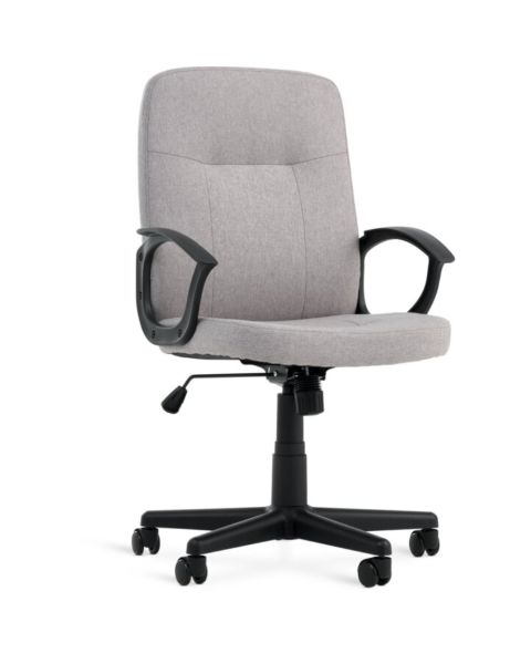 كرسي مكتب NIMTOFTE - نسيج رمادي/أسود