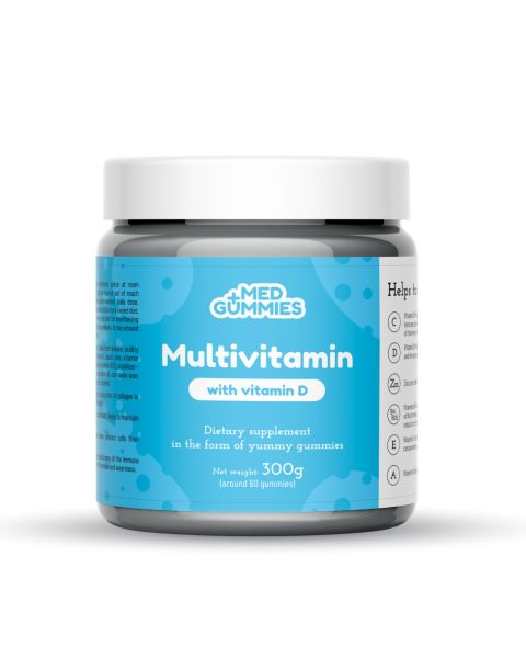 Fit 4 Life MED GUMMIES Multivitamin With Vitamin D 60 Pcs