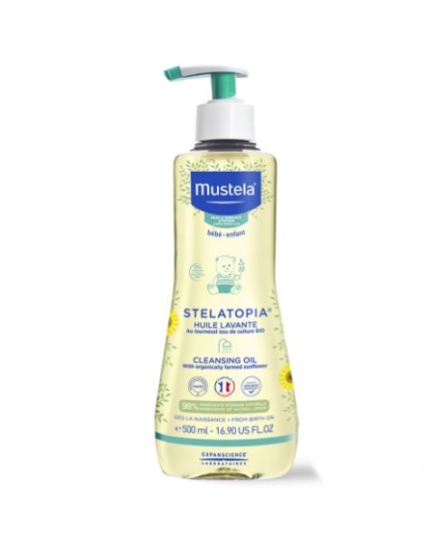 Mustela Stelatopia Cleansing Oil 500Ml