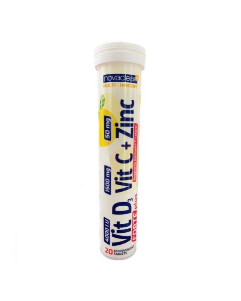Novaclear Vit D Forte Plus 20Eff Tab