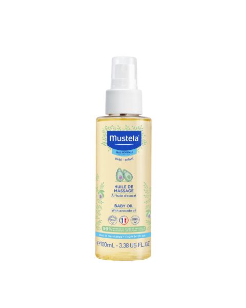 Mustela Baby Massage Oil 100mL