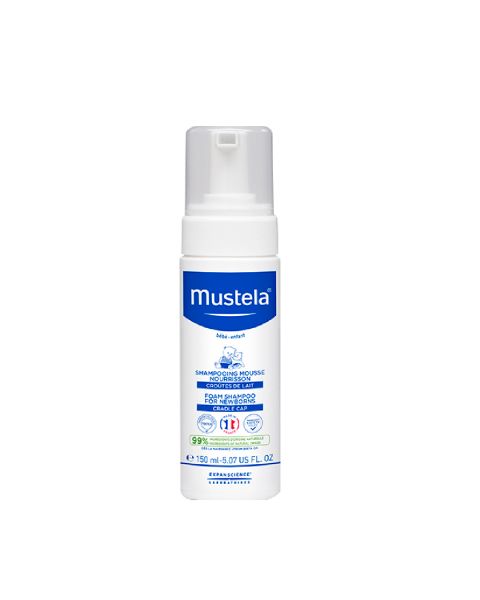 Mustela Newborn Foam Shampoo 150ml