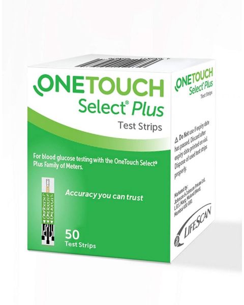 OneTouch Select Plus test strips -50s