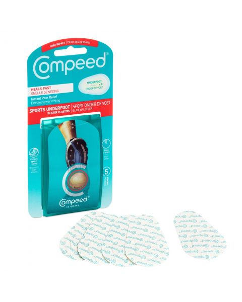 COMPEED SPORTS UNDERFOOT BLISTER PLASTERS (5's)