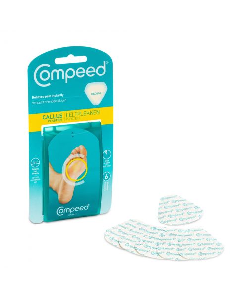 COMPEED CALLOUS MED PLASTERS (6's)